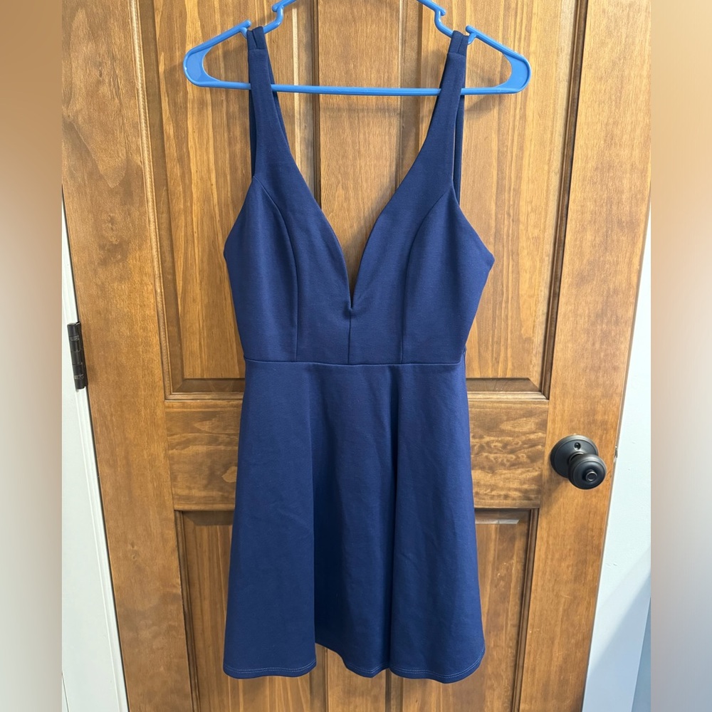Lulu’s Navy Blue Dress